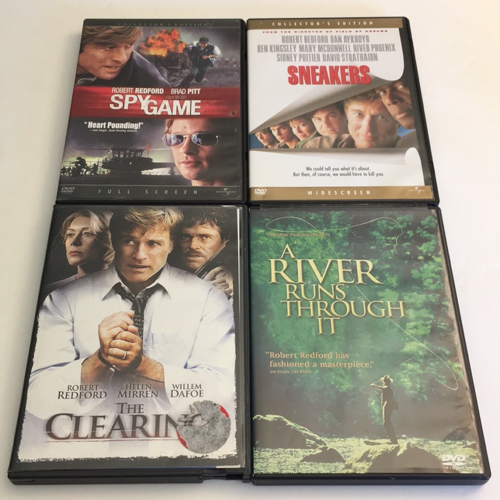 Robert Redford DVD Movie Bundle
